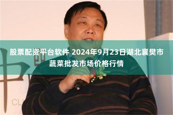 股票配资平台软件 2024年9月23日湖北襄樊市蔬菜批发市场价格行情