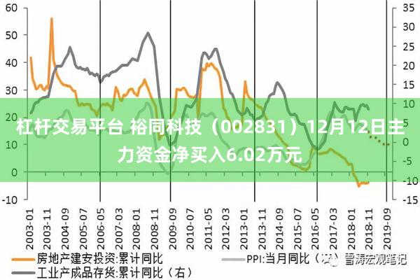 杠杆交易平台 裕同科技（002831）12月12日主力资金净买入6.02万元