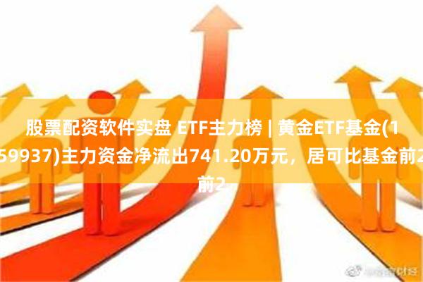 股票配资软件实盘 ETF主力榜 | 黄金ETF基金(159937)主力资金净流出741.20万元，居可比基金前2