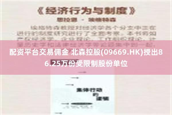 配资平台交易佣金 北森控股(09669.HK)授出86.25万份受限制股份单位